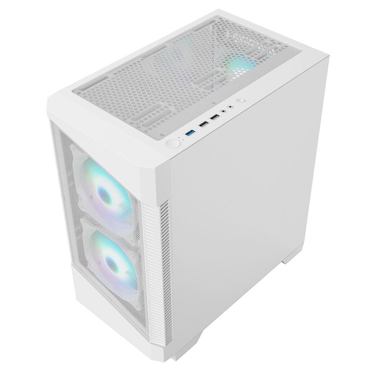 Ryzen 3 3200G, 16GB RAM, 1TB Storage, 128GB SSD Gaming PC - White (ST1107)