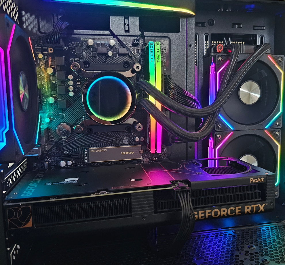 Gaming PC with RTX 4060 and Ryzen 5