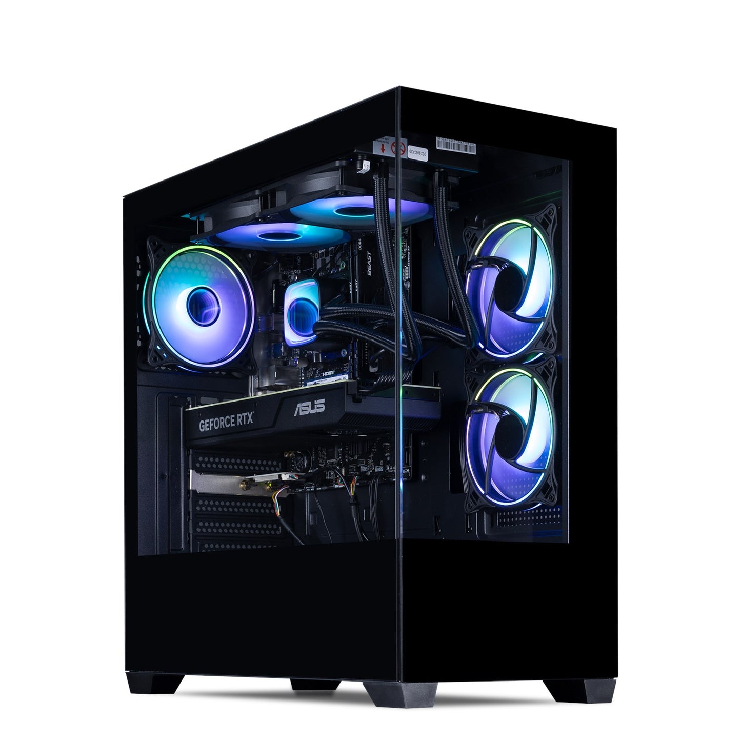 Gaming PC with Ryzen 7 and RX 9070