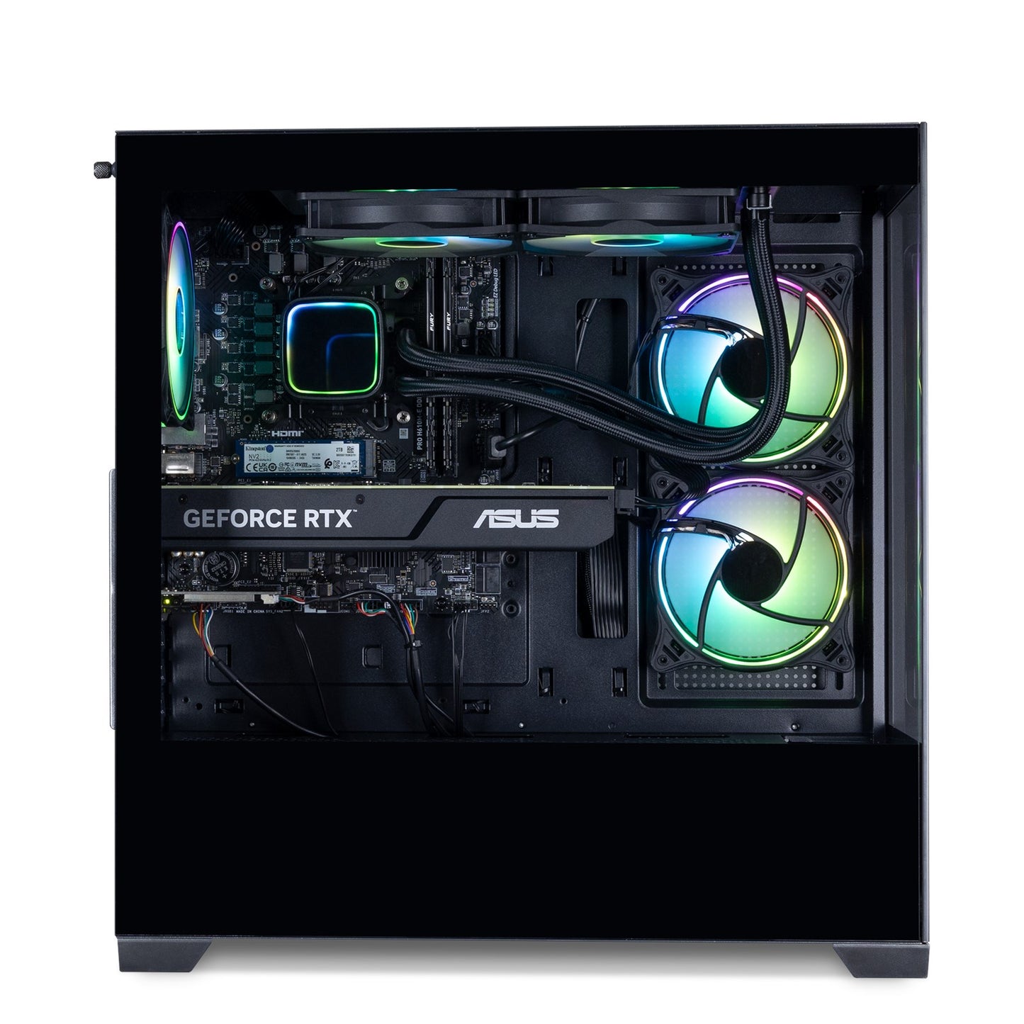 Gaming PC with Ryzen 7 and RX 9070