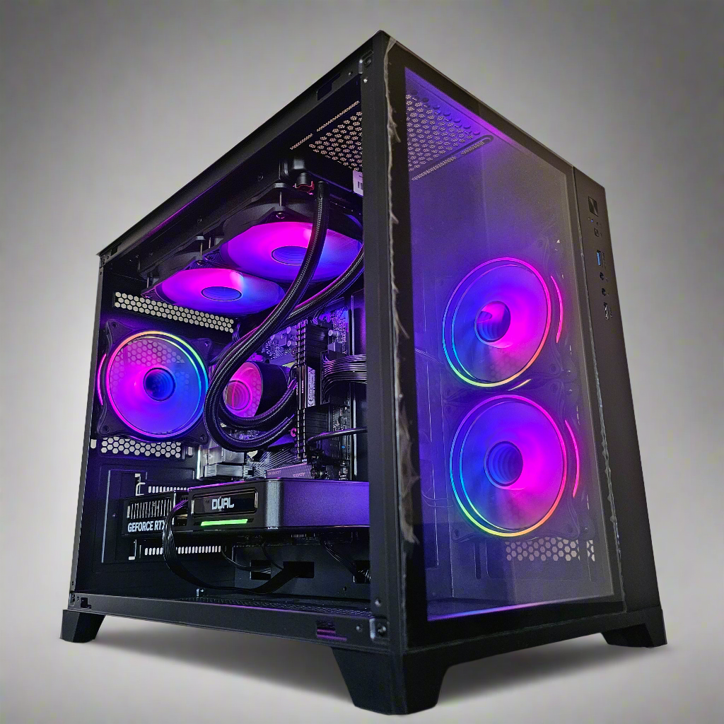 The Gladiator V2S Gaming PC - Ryzen 7 RTX 5060TI