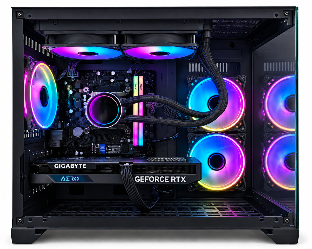 Gaming PC with RTX 4060 and Ryzen 5