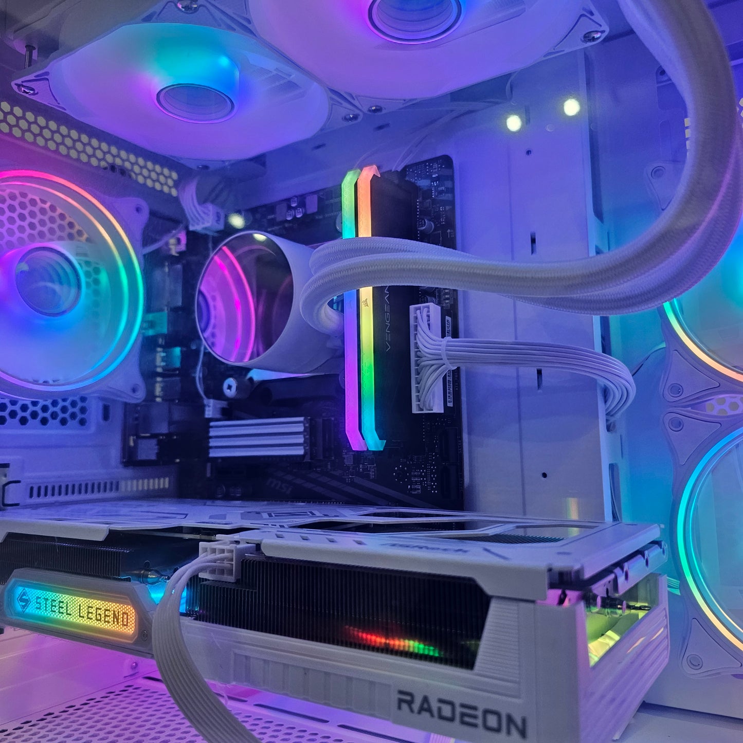 Gaming PC with Ryzen 5 and RX 9060XT