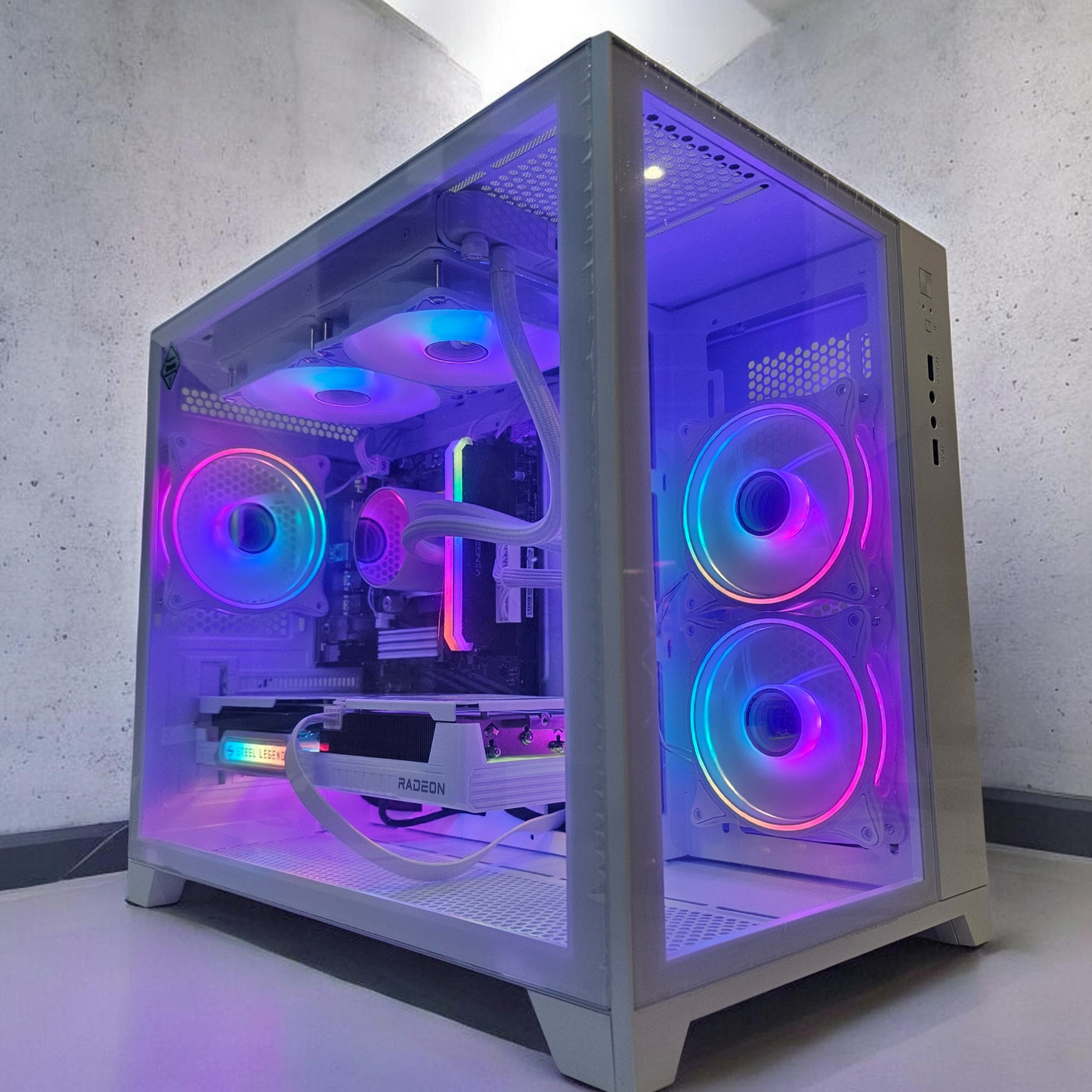 Gaming PC with Ryzen 5 and RX 9060XT