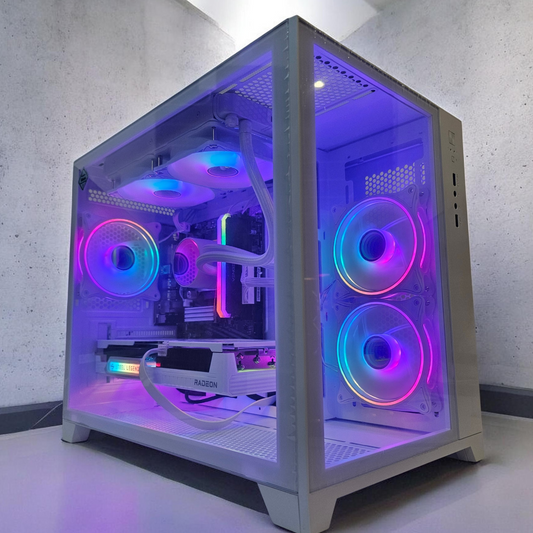 Gaming PC with Ryzen 5 and RX 9060XT