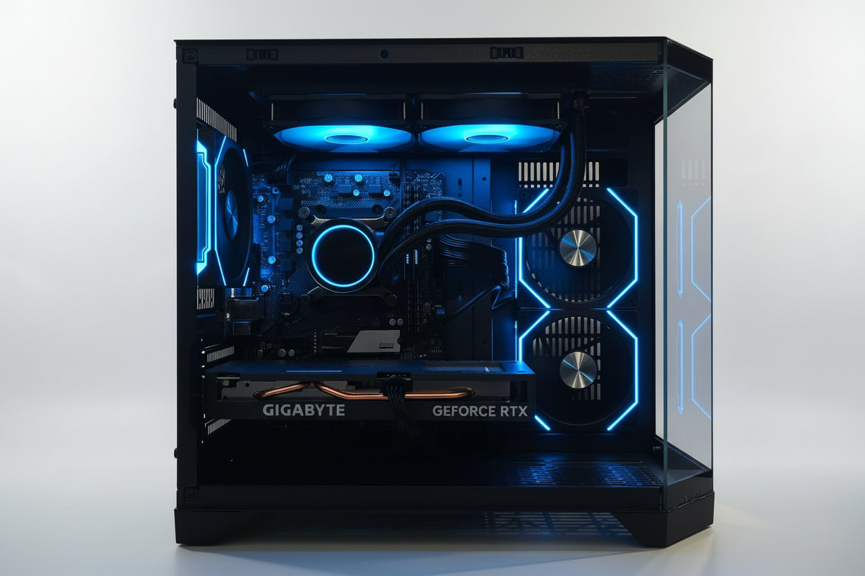 Gaming PC with RTX 5060 and Ryzen 5