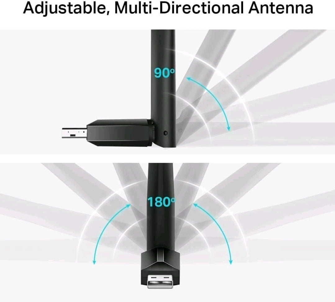 TP-Link Archer T2U Plus WiFi Dongle WiFi USB