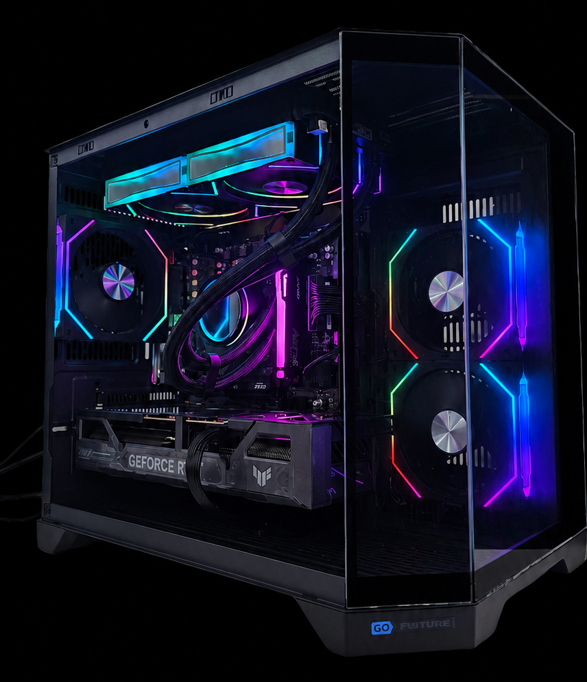 Gaming PC with RTX 5060 and Ryzen 5 8400F