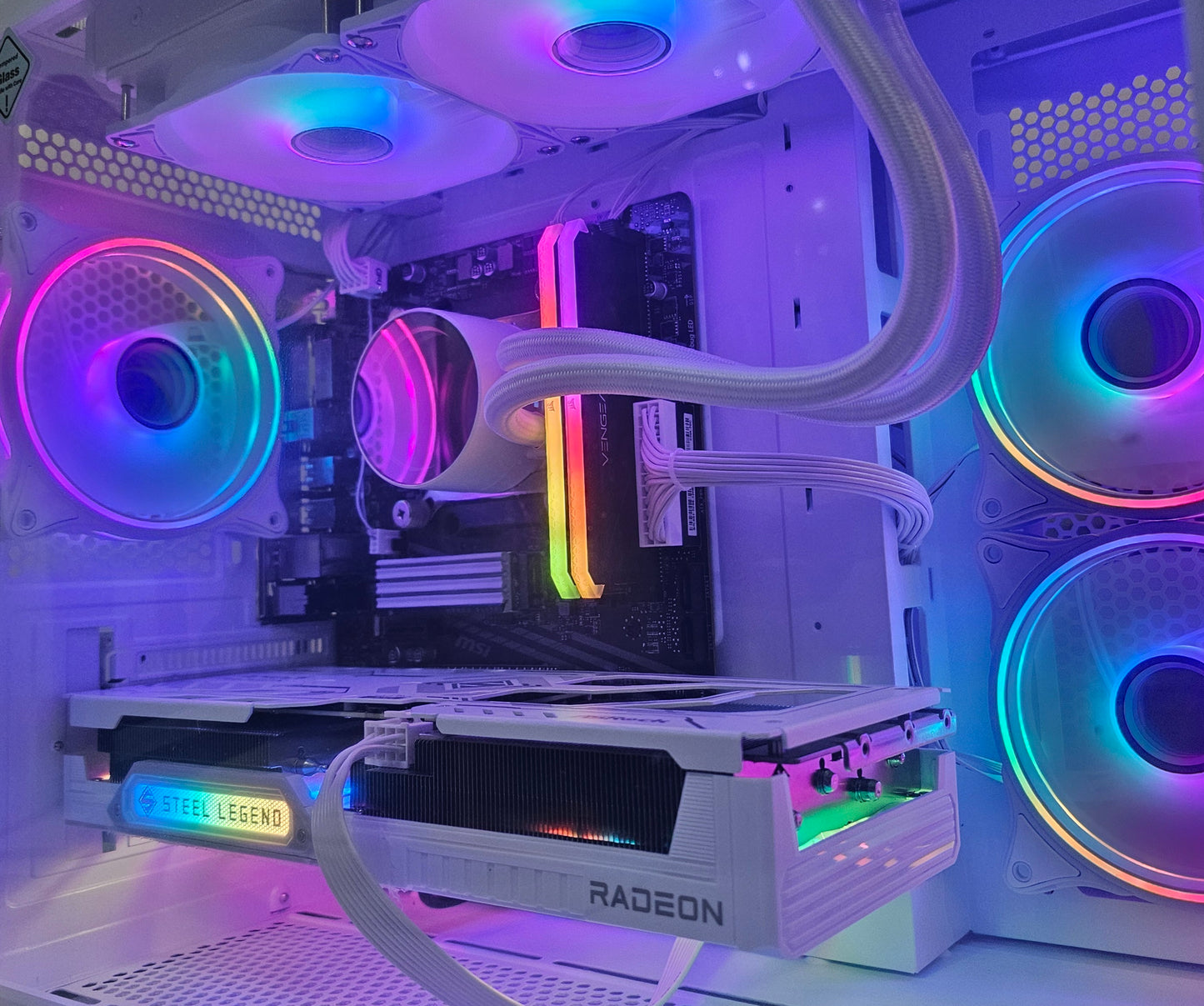 Gaming PC with Ryzen 5 and RX 9060XT